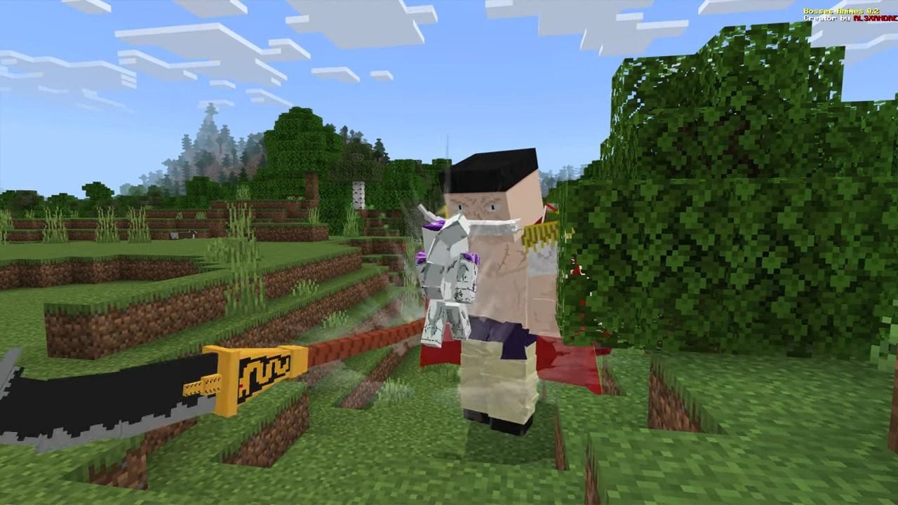 Bosses Anime Addon (1.19) – MCPE/Bedrock Mod — screenshot 8