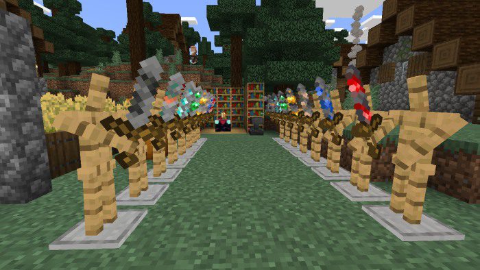 Ore Swords Addon (1.19) – MCPE/Bedrock Mod — screenshot 1