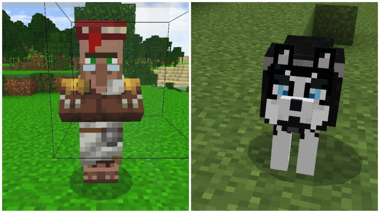 Outfitted Mobs Texture Pack (1.21, 1.20) – MCPE/Bedrock — screenshot 2
