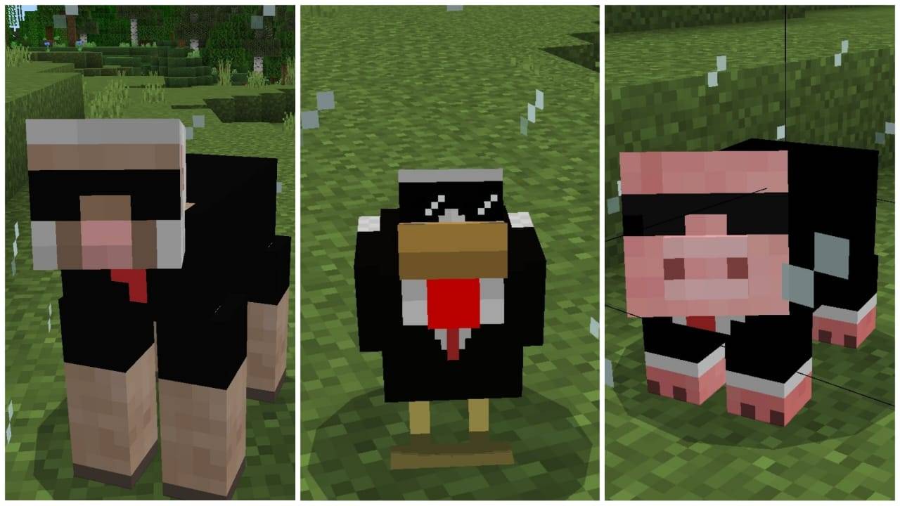 Outfitted Mobs Texture Pack (1.21, 1.20) – MCPE/Bedrock — screenshot 4