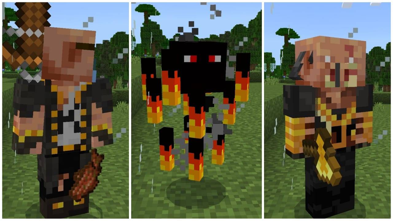 Outfitted Mobs Texture Pack (1.21, 1.20) – MCPE/Bedrock — screenshot 5