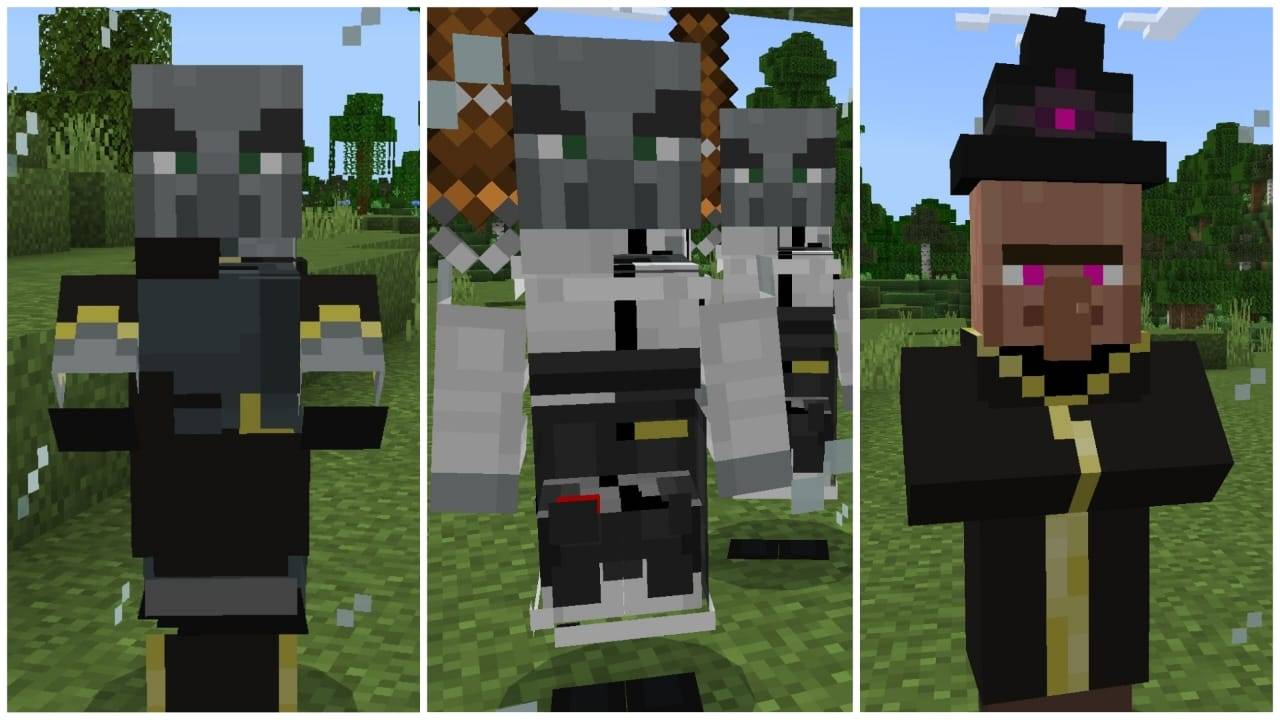 Outfitted Mobs Texture Pack (1.21, 1.20) – MCPE/Bedrock — screenshot 6