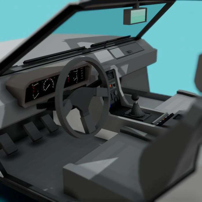 DeLorean DMC-12 Addon (1.19) – MCPE/Bedrock Car Mod — screenshot 6