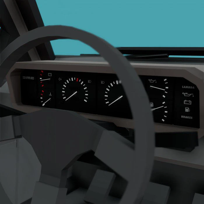 DeLorean DMC-12 Addon (1.19) – MCPE/Bedrock Car Mod — screenshot 7