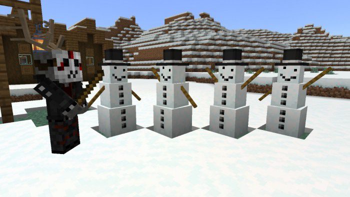 Decorative Christmas Addon (1.19) – MCPE/Bedrock Mod — screenshot 1