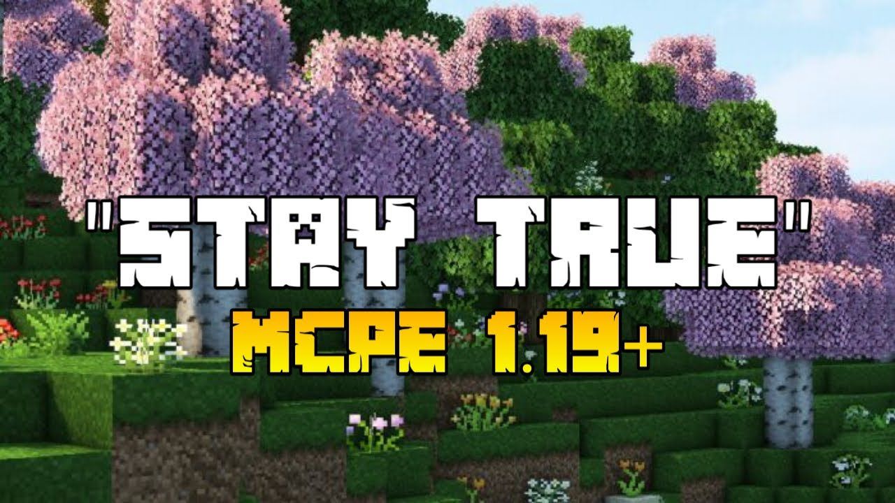 Stay True Texture Pack (1.26+, 1.21) – Nolag Support Render Dragon