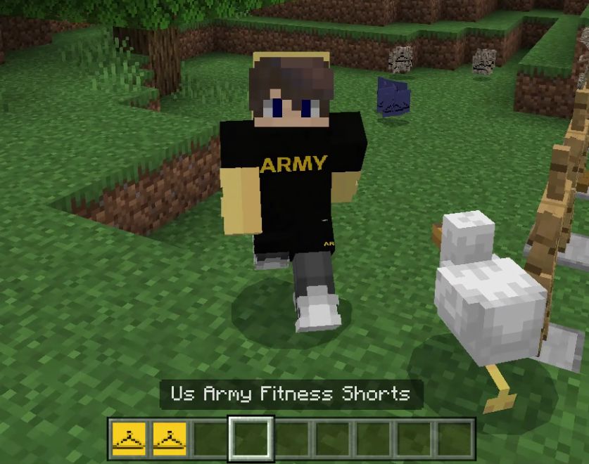 U.S. Army Uniform Addon (1.19) – MCPE/Bedrock Mod — screenshot 4