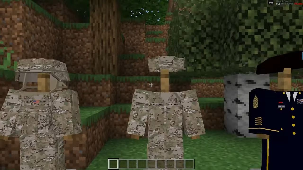 U.S. Army Uniform Addon (1.19) – MCPE/Bedrock Mod — screenshot 5