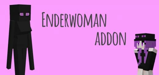 Enderwoman Addon (1.19) – MCPE/Bedrock Mod