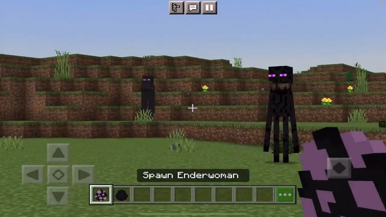 Enderwoman Addon (1.19) – MCPE/Bedrock Mod — screenshot 1