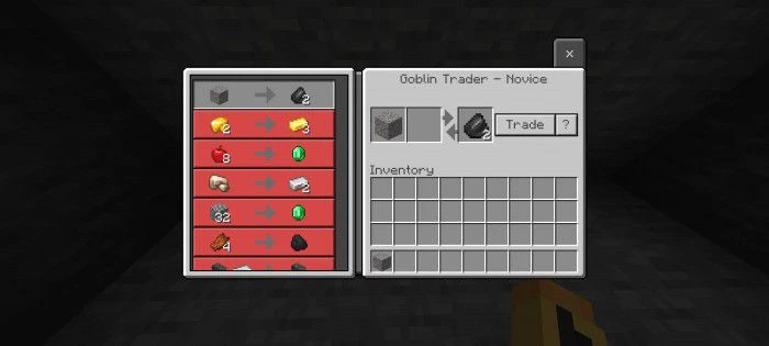 Goblin Traders Addon (1.19) – MCPE/Bedrock Mod — screenshot 4