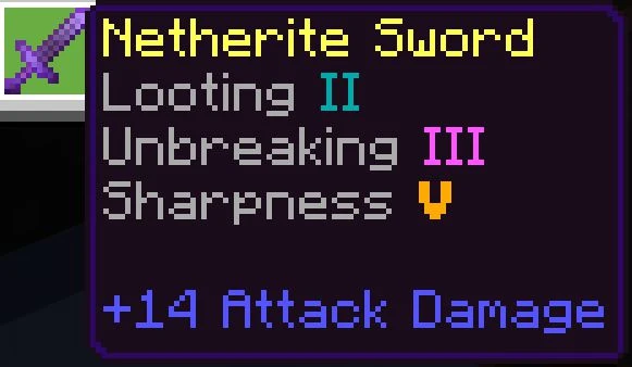 Items Rarity Addon (1.19) – MCPE/Bedrock Mod — screenshot 8