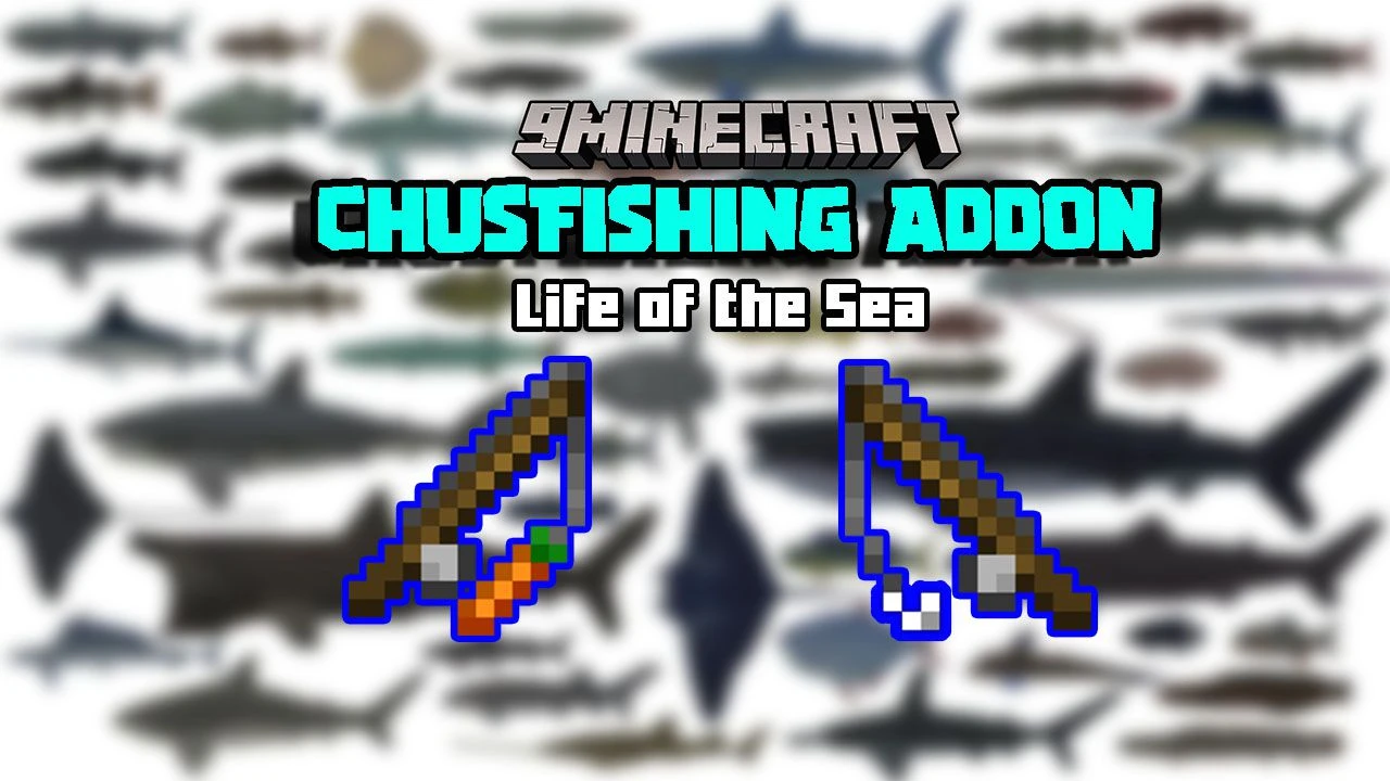 chusFishing Addon (1.19) – MCPE/Bedrock Mod