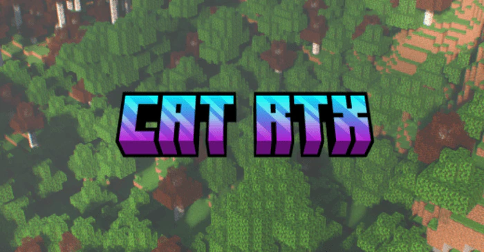Cat RTX Texture Pack (1.21, 1.20) – MCPE/Bedrock