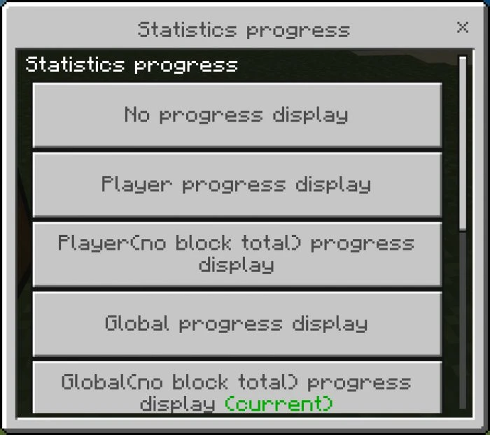 Statistics Addon (1.19) – MCPE/Bedrock Mod — screenshot 8