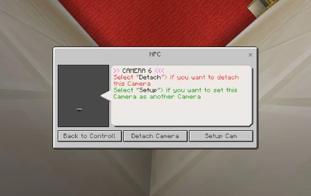 Advanced CCTV Addon (1.19) – MCPE/Bedrock Security Mod — screenshot 4