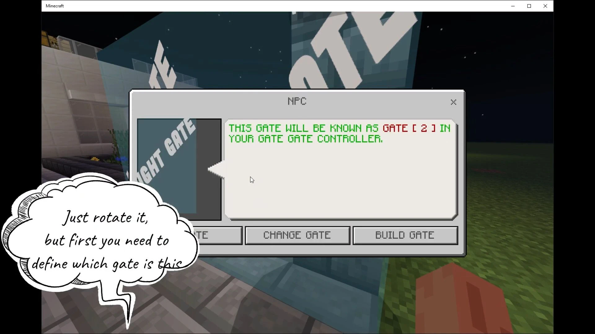 Advanced Gate Addon (1.19) – MCPE/Bedrock Mod — screenshot 4