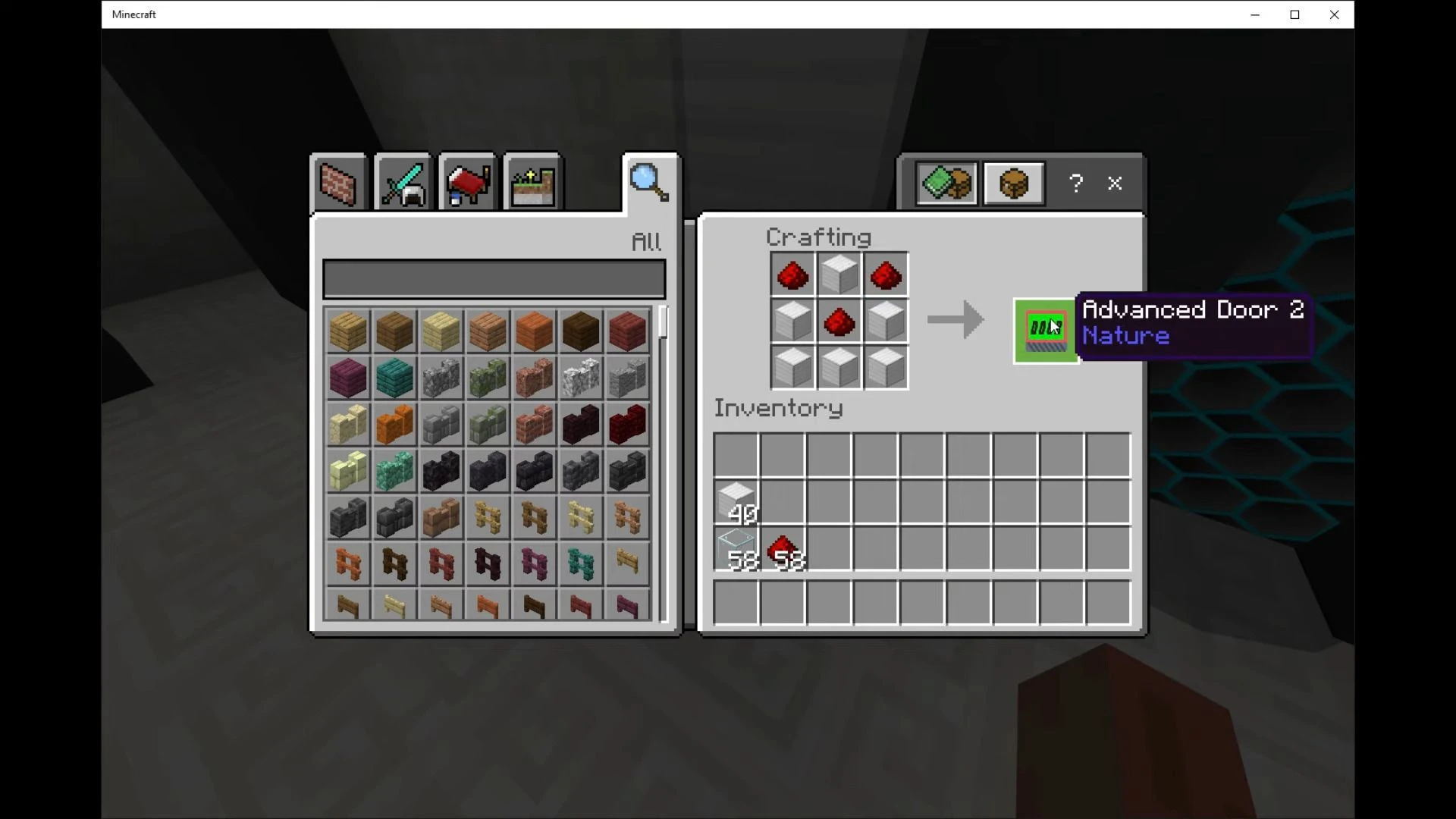 Advanced Security Door Addon (1.19) – MCPE/Bedrock Mod — screenshot 2