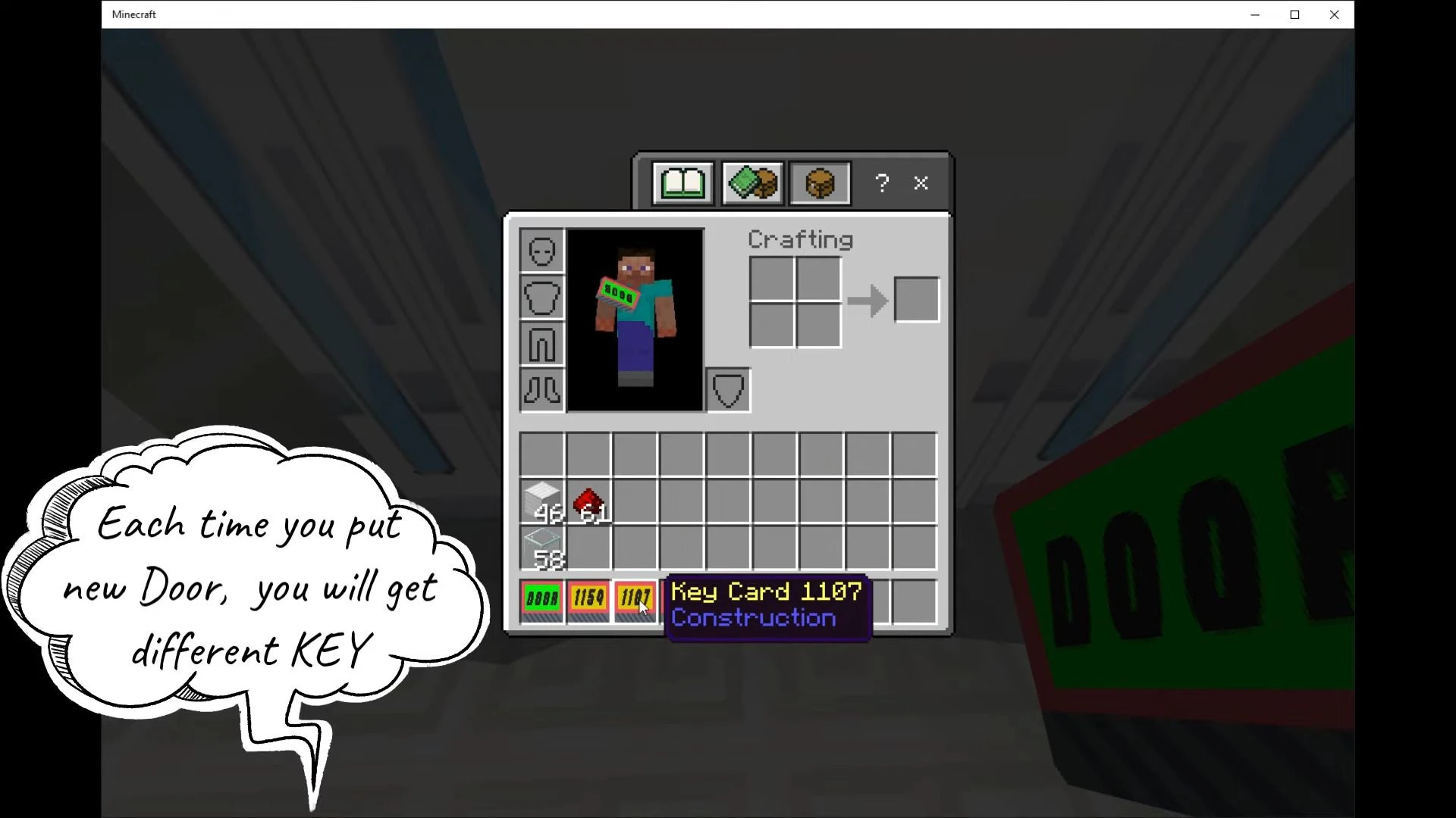 Advanced Security Door Addon (1.19) – MCPE/Bedrock Mod — screenshot 7