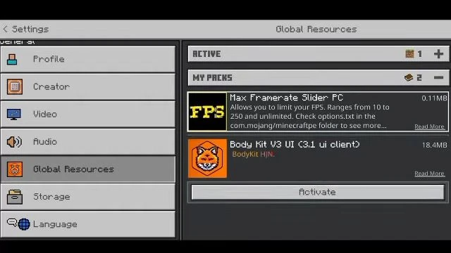 Max Framerate Slider Resource Pack (26.x, 1.19) – FPS Boost Addon — screenshot 2