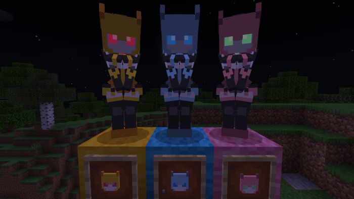 Lovely Robots Addon (1.19, 1.18) – MCPE/Bedrock Mod — screenshot 4
