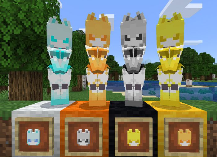 Lovely Robots Addon (1.19, 1.18) – MCPE/Bedrock Mod — screenshot 6