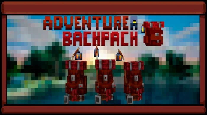 Adventurer Backpack Addon (1.19) – MCPE/Bedrock Mod