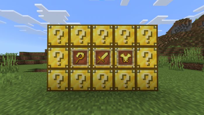 New Lucky Blocks Addon (1.19) – MCPE/Bedrock Mod — screenshot 7