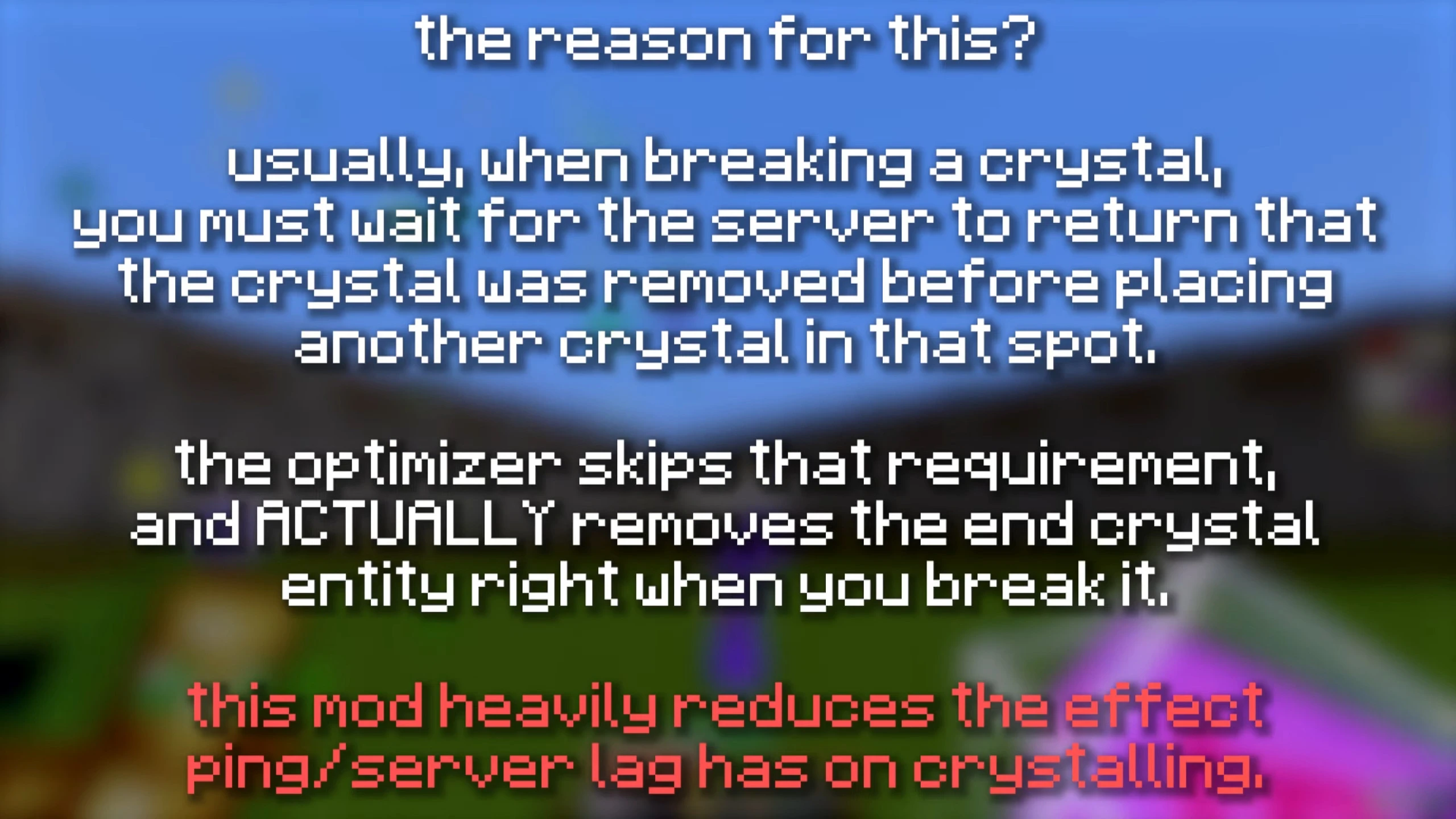 Crystal Optimizer Mod (1.21) – MCPE/Berdrock — screenshot 5