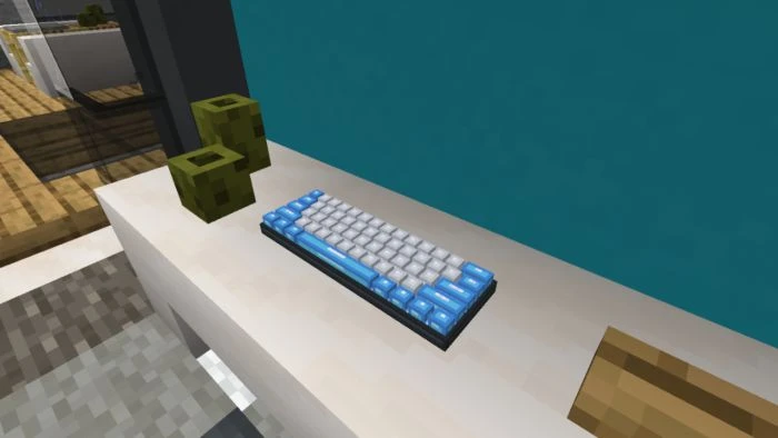 Mechanical Keyboard Addon (1.19) – MCPE/Bedrock Mod — screenshot 4