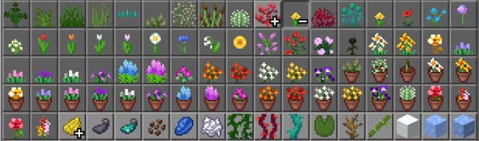 bum_Flora Addon (1.19) – MCPE/Bedrock Mod — screenshot 1