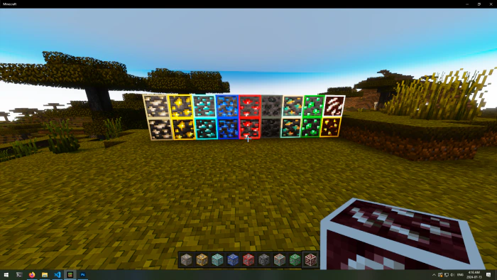 Ore Glow for Deferred Pack (26.x, 1.21) – MCPE/Bedrock — screenshot 1
