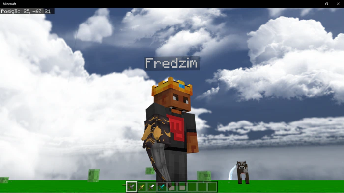 Naruto 3D Texture Pack (26.x, 1.21) – MCPE/Bedrock — screenshot 1
