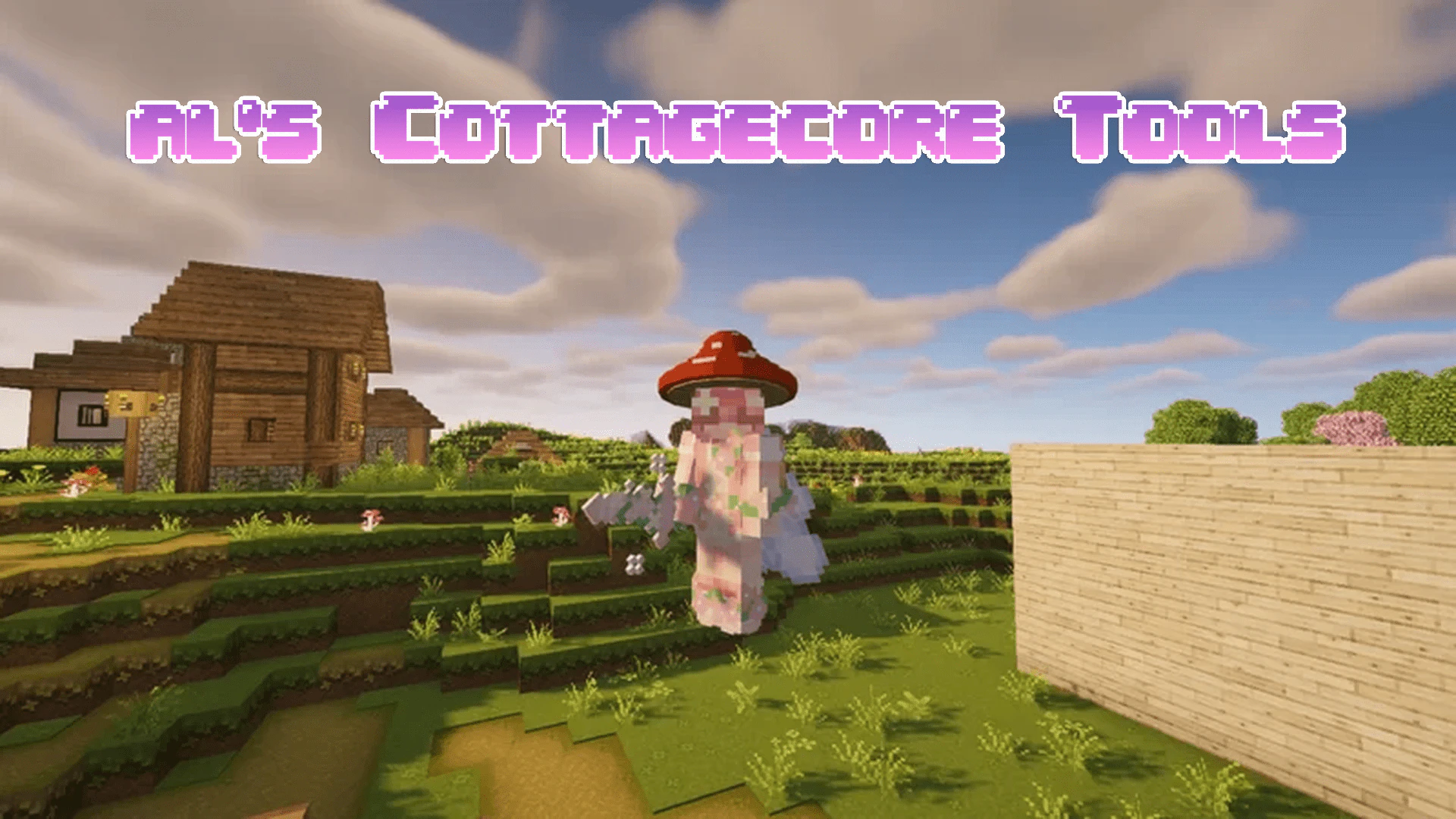 Cottagecore Tools Texture Pack (1.21, 1.20) – MCPE/Bedrock