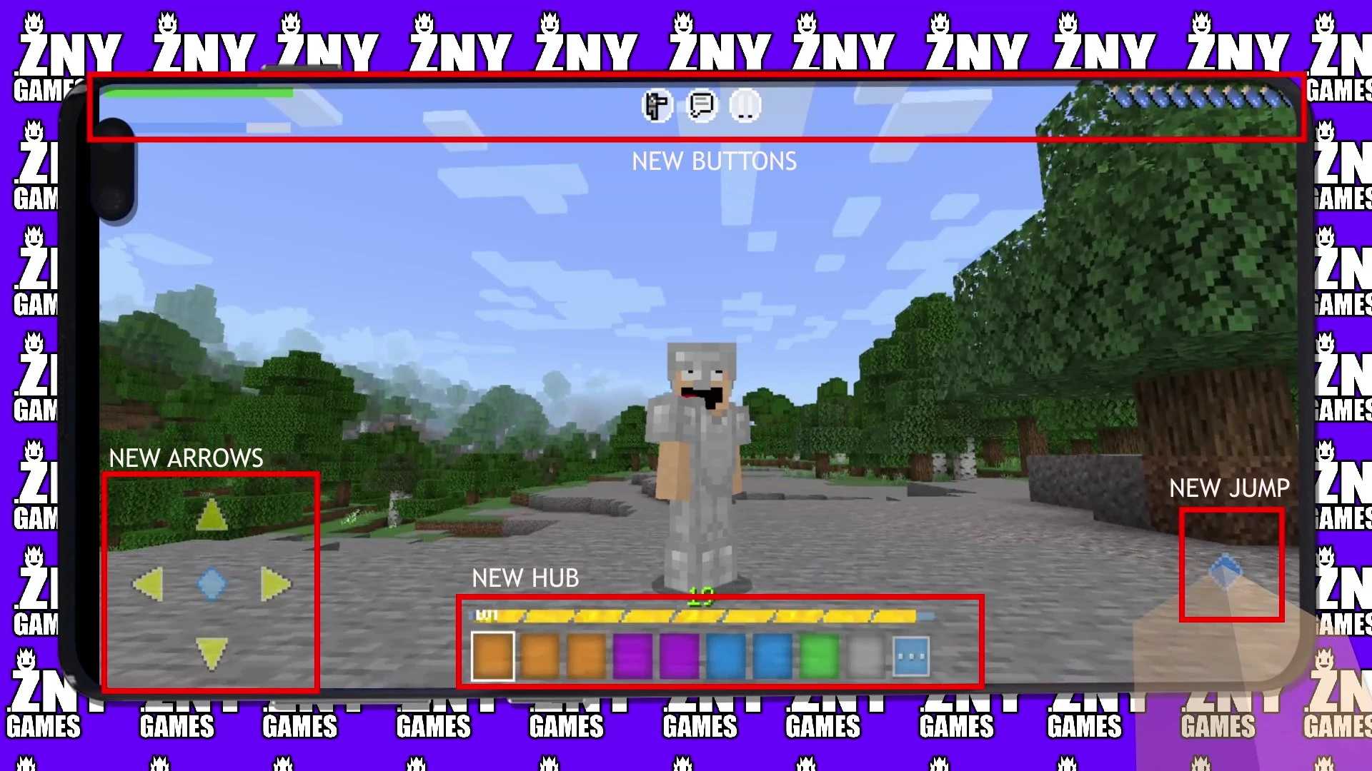 Fortnite Edition UI Pack (1.21, 1.20) – MCPE/Bedrock — screenshot 5