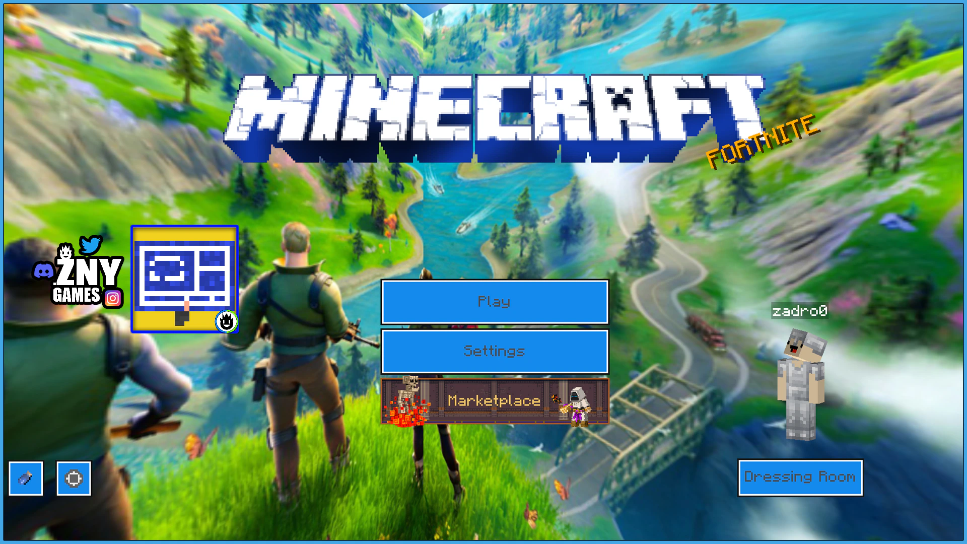 Fortnite Edition UI Pack (1.21, 1.20) – MCPE/Bedrock — screenshot 8