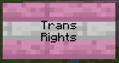 Trans Flag Over Jungle Wood Texture Pack (26.x, 1.21) – MCPE/Bedrock — screenshot 7