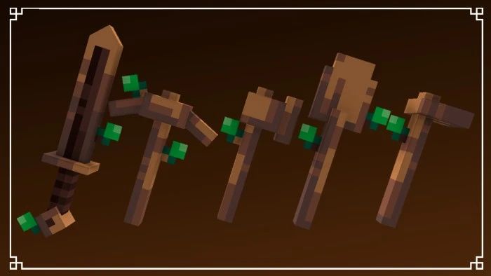 Vanilla 3D Texture Pack (26.x, 1.21) – MCPE/Bedrock — screenshot 1
