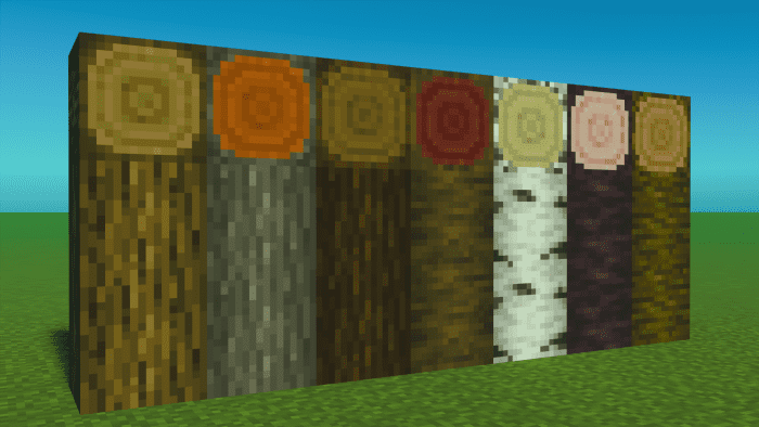 Trees Plus+ Texture Pack (1.26+, 1.21) – MCPE/Bedrock Better Trees Pack — screenshot 2