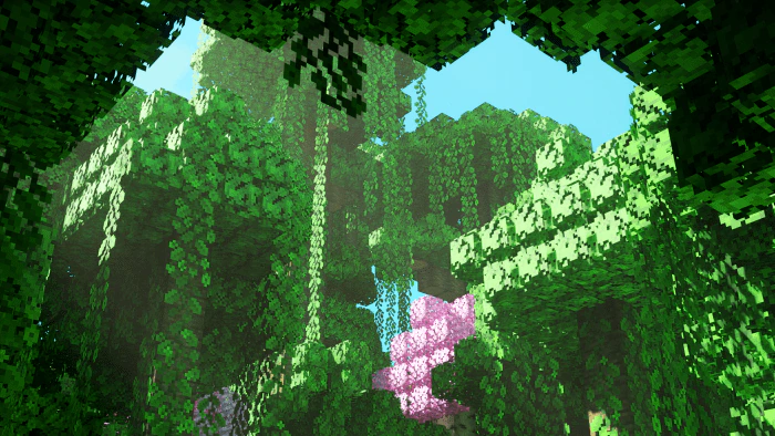 Trees Plus+ Texture Pack (1.26+, 1.21) – MCPE/Bedrock Better Trees Pack — screenshot 3