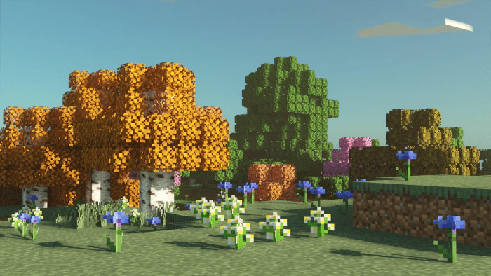 Trees Plus+ Texture Pack (1.26+, 1.21) – MCPE/Bedrock Better Trees Pack — screenshot 5