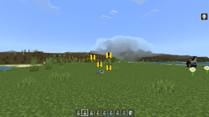 Invisibility Hider Resource Pack (1.21, 1.20) – MCPE/Bedrock — screenshot 1