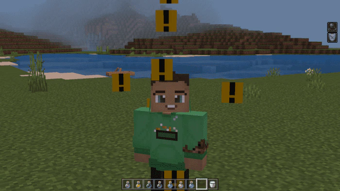 Invisibility Hider Resource Pack (1.21, 1.20) – MCPE/Bedrock — screenshot 4