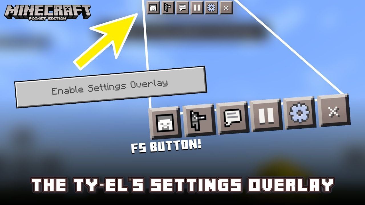 The Ty-el's Settings Overlay UI Pack (1.21, 1.20) – MCPE/Bedrock