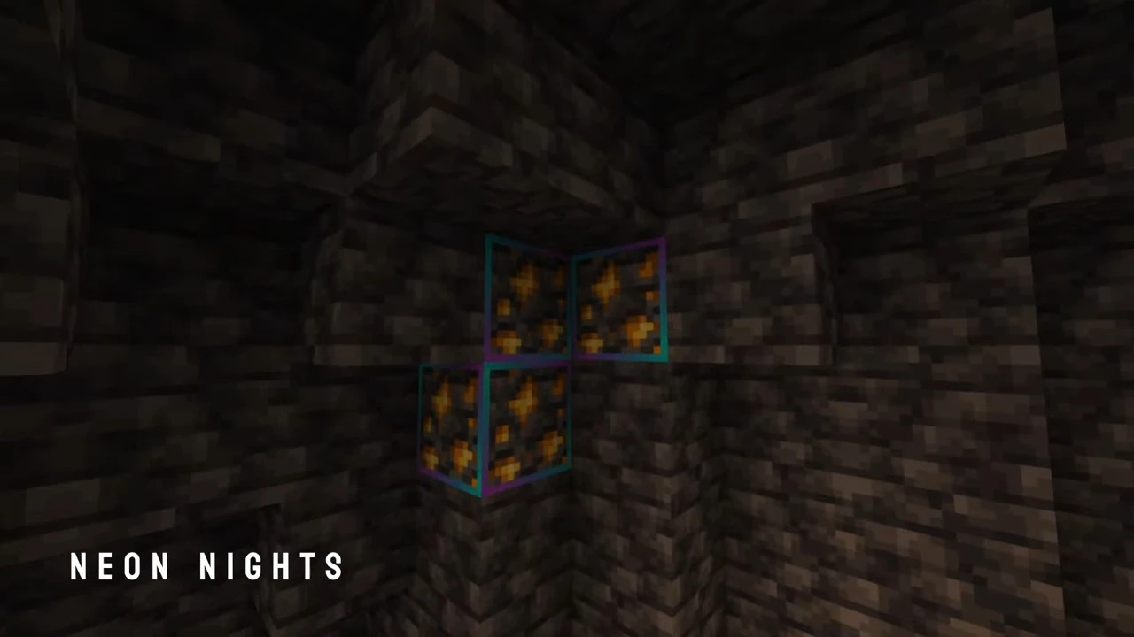 Gradient Ores Texture Pack (1.21, 1.20) – MCPE/Bedrock — screenshot 4