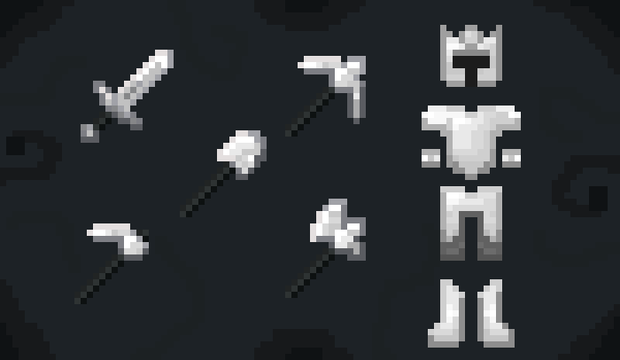 Nuxars Armors and Weapons Texture Pack (1.21, 1.20) – MCPE/Bedrock — screenshot 2