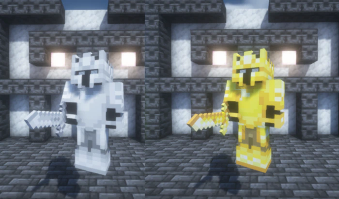 Nuxars Armors and Weapons Texture Pack (1.21, 1.20) – MCPE/Bedrock — screenshot 5