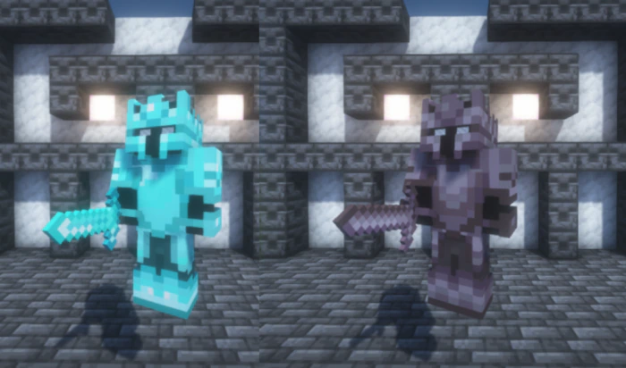 Nuxars Armors and Weapons Texture Pack (1.21, 1.20) – MCPE/Bedrock — screenshot 6