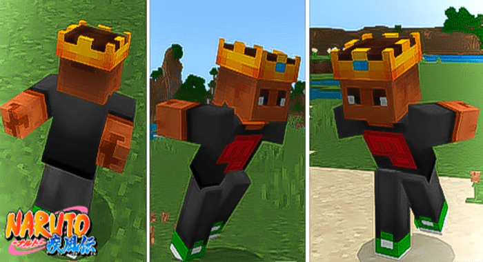 Realistic Naruto Run Texture Pack (1.21, 1.20) – MCPE/Bedrock