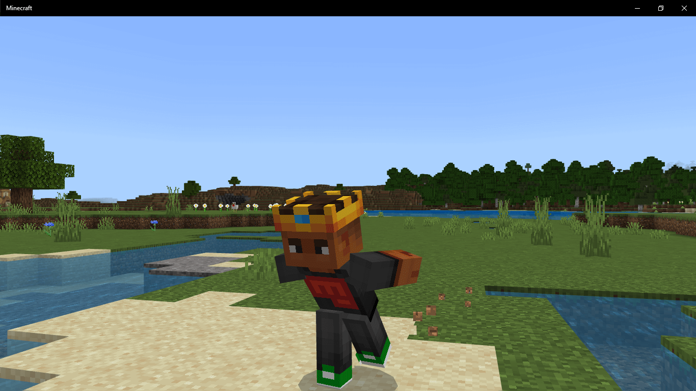 Realistic Naruto Run Texture Pack (1.21, 1.20) – MCPE/Bedrock — screenshot 2